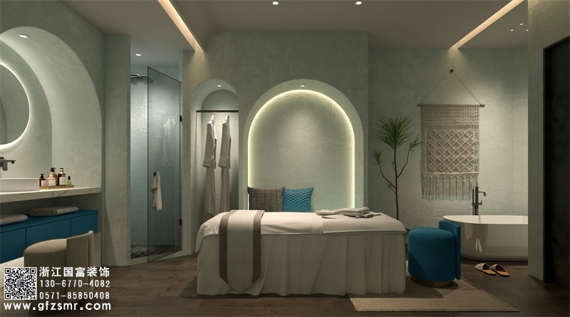 恭祝杭州余杭區(qū)美容院裝修設(shè)計(jì)開工大吉