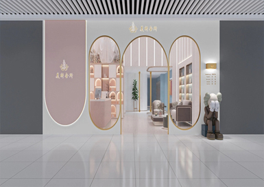 現(xiàn)代高級美容會所裝修設計案例