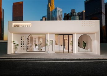 輕奢美容管理中心裝修設(shè)計效果圖